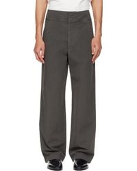 Fear Of God - Garment Dyed Cotton Casual Trousers - Lyst
