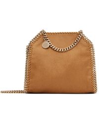 Stella McCartney - タン タイニー Falabella バッグ - Lyst