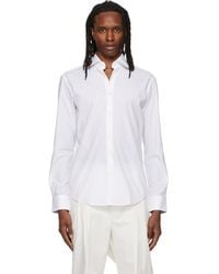 BOSS - Regular-Fit Easy-Iron Stretch Cotton Shirt - Lyst