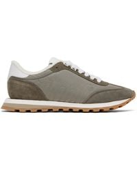 Ami Paris - Taupe New Rush Sneakers - Lyst