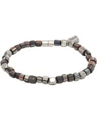 Paul Smith - 'Artist Stripe' Beaded Bracelet - Lyst