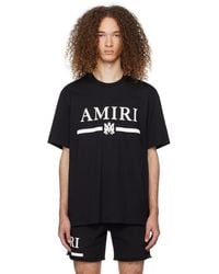 Amiri - T -Shirt mit gummiertem Logo -Druck - Lyst