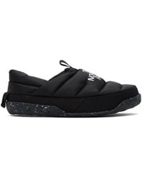 The North Face - Black Nuptse Mules - Lyst