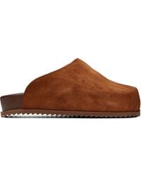 Yume Yume - Ssense Exclusive Tan Truck Slide Slip-On Loafers - Lyst