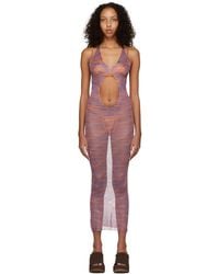 Isa Boulder - Pull Away Long Jelly Dress - Lyst