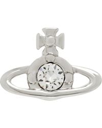 Vivienne Westwood - Nano Solitaire Stud Single Earring - Lyst