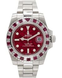 A Bathing Ape - Type 1 Crystal Stone Watch - Lyst