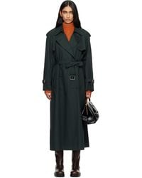 Dries Van Noten - Double-Breasted Trench Coat - Lyst