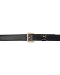 Max Mara - Black Hardware Belt - Lyst