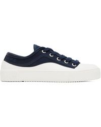 A.P.C. - . Navy iggy Basse Sneakers - Lyst