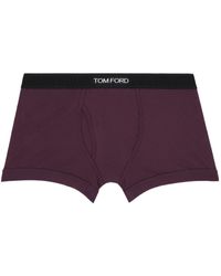 Tom Ford - Purple Classic Fit Boxer Briefs - Lyst