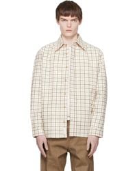 A.P.C. - Off- 'Surchemise' Shirt - Lyst