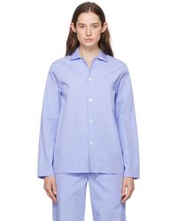 Tekla - Long Sleeve Pyjama Shirt - Lyst