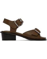 Lemaire - Square 35 Heeled Sandals - Lyst