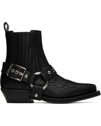 Ganni - Low Cut Western Chelsea Boots - Lyst