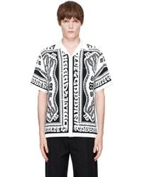 Dolce & Gabbana - Marina-Print Silk Shirt - Lyst