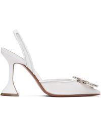 AMINA MUADDI - Begum Sling 95 Heels - Lyst
