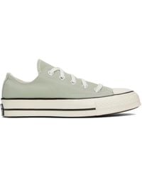 Converse - Grey Chuck 70 Ox Sneakers - Lyst