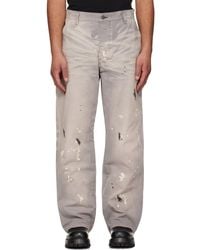 ALEXANDER DIGENOVA - Underground Painter Trousers - Lyst