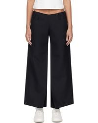 Fax Copy Express - Low-Rise Trousers - Lyst