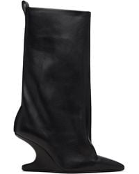 Rick Owens - Temple Cantilever 8 Sharp Flared Boots - Lyst