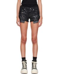 Rick Owens - Tower Lana Cut Offs Denim Shorts - Lyst