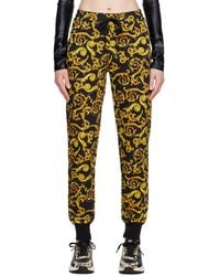 Versace - Black Sketch Couture Lounge Pants - Lyst