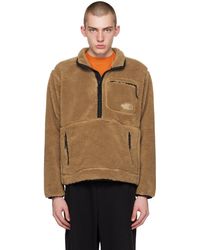The North Face - Brown Extreme Pile Sweater - Lyst