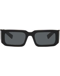 Prada - Square Acetate Chunky Sunglasses - Lyst