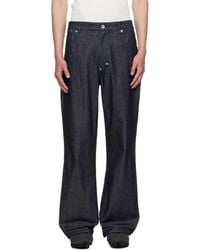 SAGE NATION - Straight Rivet Jeans - Lyst