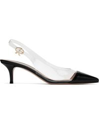 Gianvito Rossi - Plexi Sling 55 Heels - Lyst