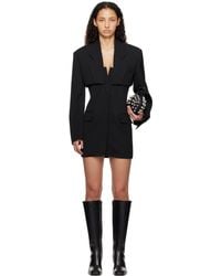 Alexander Wang - ブラック Pre-Styled テーラードジャケット ミニドレス - Lyst
