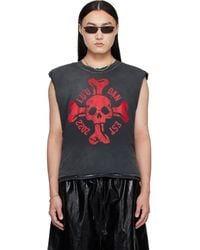 Lu'u Dan - Wadded Sleeveless T-Shirt - Lyst