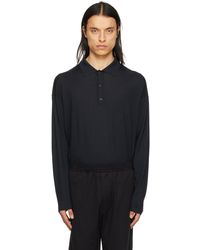 メンズ The Row グレー Bryson ポロシャツ グレー | Lyst