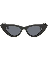 Le Specs - Black Hypnosis Sunglasses - Lyst