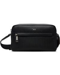 BOSS - Zip Pocket Messenger Bag - Lyst