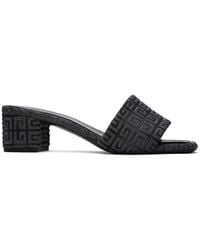 Givenchy - Gray 4g Heeled Sandals - Lyst