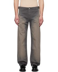 Our Legacy - Tan Trucker Trousers - Lyst