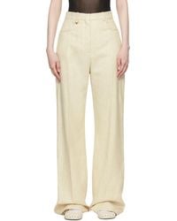 Jacquemus - La Casaコレクション Le Pantalon Sauge トラウザーズ - Lyst