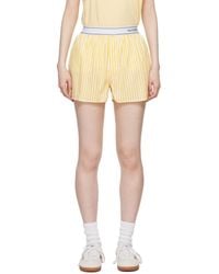 Sporty & Rich - Serif Logo Boxer Shorts - Lyst