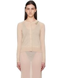 Simone Rocha - Classic Long Sleeve Cardigan - Lyst