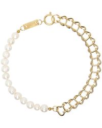 In Gold We Trust - Pearl Vintage Necklace - Lyst