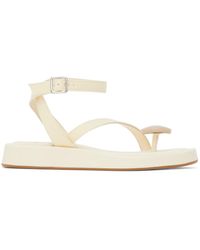 Gia Borghini - Giaborghini Off-white Gia/rhw Rosie 18 Sandals - Lyst