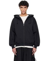Y-3 - Brushed Terry Zip Hoodie - Lyst