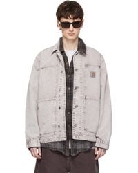 Carhartt - Og Double Front Denim Jacket - Lyst