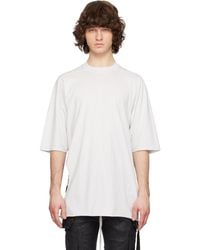 Rick Owens - Off- Temple Subhuman Jumbo S/S T-Shirt - Lyst