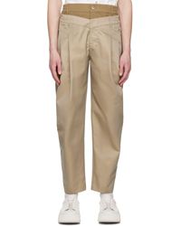 Feng Chen Wang - Ssense Exclusive Trousers - Lyst