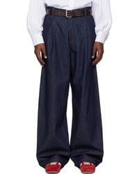 Dries Van Noten - Pleated Jeans - Lyst