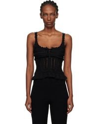 Isabel Marant - Neves Frilly Cotton Knit Top - Lyst