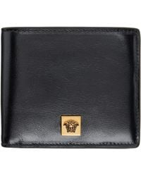 Versace - Severine Leather Bifold Wallet - Lyst